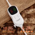 thumbnail image 3 of Electric Heated Blanket Homemate Full Size 180x210cm 10 Heat, 3 of 7