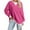 Pink, variant on SHE IS My Items V Neck T Shirts for Women Workout Tops for Women Long Sleeve Zip up V Neck Blouses for Women Dressy Womens Tunics Casual Fall Length