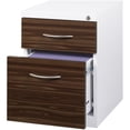 thumbnail image 1 of Hirsh 20-in Deep Mobile Pedestal 2-Drawer Metal Box/File. Laminate Drawer White, 1 of 7