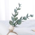 thumbnail image 3 of Table Napkins Napkin Holder Simulation Leaf Artificial Plant Wedding Party Rings Decoration Creative Sweet Present Green, 3 of 13