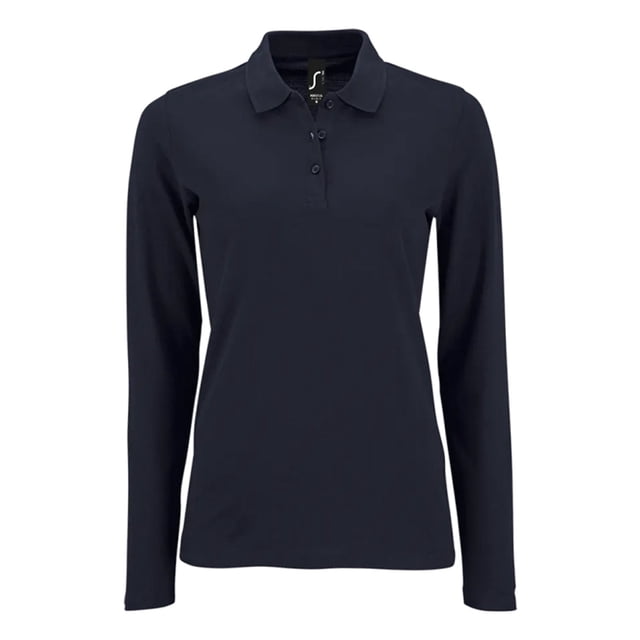 Sol's Polo Piqué à Manches Longues Parfait pour Femmes