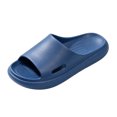 thumbnail image 3 of Mfakffe Shower Shoes Open Toe Non Slip Slides Comfy Waterproof Slip on Sandals Lightweight Pool Slippers, 3 of 5
