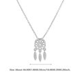 thumbnail image 2 of 1 Set Dream Catcher Necklace Earrings Set Pretty Pendant Earrings Set for Women, 2 of 7