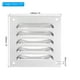 thumbnail image 2 of Cubierta de Ventilación Uxcell 5 x 5" Pantalla de Aleación de Aluminio Rejilla de Ventilación HVAC para Cocina Baño Pared Techo, 2 of 7