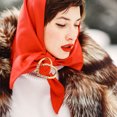 thumbnail image 2 of Milisten 2pcs Rhinestone Scarf Buckle Rings Shawl Buckle Fashion Scarf Rings Women Clothing Jewelry, 2 of 6