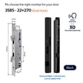 thumbnail image 2 of Smart Door Lock Electronic Lock 3D Face Unlock Key Fingerprint Unlock Sliding Door Lock ,Corrosion-Resistant, 2 of 3