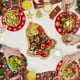 thumbnail image 4 of Yhmxh Utensilios de cocina Bandeja con divisiones para árbol de Navidad, de bambú, decorativa, para fiestas, restaurantes, postres, frutas y aperitivos. Muebles para cocina Accesorios de cocina, 4 of 6