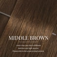 thumbnail image 4 of Vlasy Mini Tape in Hair Extensions Human 18inches Hair Straight 100% Human Hair Tape for Hair Extensions Middle Brown Extensions for Women 16PCS/Pack, 4 of 8