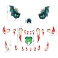 thumbnail image 2 of Halloween Trunk Or Treat Car Decorations Kit , Large Halloween Car Sticker for SUV And Truck , Monster Face Garage , Door Decor, Party Supplies for Outdoor, 2 of 5
