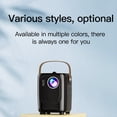thumbnail image 5 of Mini Proyector S10 1080P Compatible con Bluetooth Proyector Portátil Android 5G Wifi Cine en Casa Negro Enchufe de EE. UU., 5 of 5