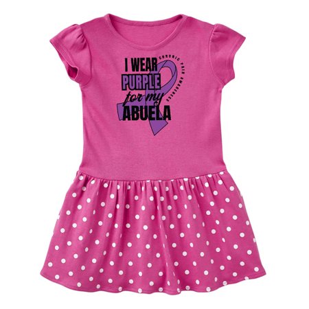 

Inktastic Chronic Pain I Wear Purple For My Abuela Gift Baby Girl Dress