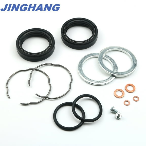 For Gasket Oil Seal Kit Front Fork Harley Davidson Dyna JGI-45849-87