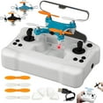 thumbnail image 7 of All-Ages Mini Drone Quadcopter - 360° Stunt Flights Beginner-Friendly Flyer, Top 2025 Christmas Gift Small Desktop Drone, Easy-to-Operate Mini Aircraft for Adults, Fun Holiday Gift, 2.91in, Blue, 7 of 7