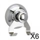 thumbnail image 1 of Gancho de succión,Ganchos de ventosa Colgador de ventosa Ventosa,Copa colgador de corona Potente ventosa de vacío,Ganchos de baño Perchas de succión Reutilizables Fuertes,Ganchos de pared, 1 of 8