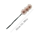 thumbnail image 4 of Xihbxyly Diadema de Organza con Flores, Kit de Peinado Elástico, Estilo Retro Relajado, Ideal para Cabello Grueso, Ideal para Fiestas y Viajes, Accesorios Atractivos para El Cabello., 4 of 4