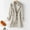Beige, variant on Spring Autumn Trench Coat Woman Korean Single-breasted Mid Long Windbreaker Women Fashion Slim Fit Khaki Overcoat
