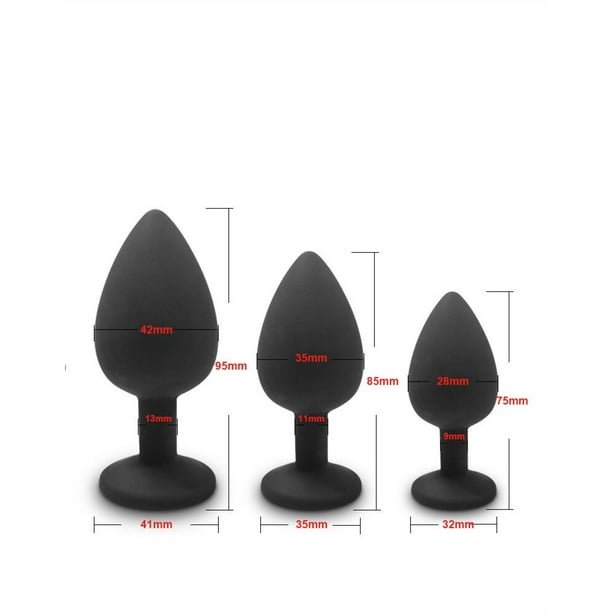 3 tamaos Butt Anal Plug juguetes sexuales para Mujeres Hombres silicona suave masajeador ertico consolador estimulador vibrador juguetes anales adulto producto enchufe Tan Jianjun unisex | Bodega Aurrera en lnea 3 tamaos Butt Anal Plug juguetes sexuales para Mujeres Hombres silicona suave masajeador ertico consolador estimulador vibrador juguetes anales adulto producto enchufe Tan Jianjun unisex | Bodega Aurrera en lnea