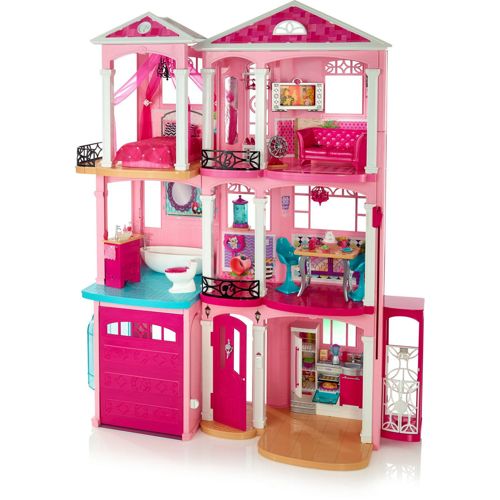 Vintage Barbie Malibu Barbie Dream House 2000s Barbie Pink Dreamhouse
