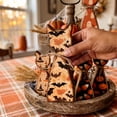 thumbnail image 5 of Halloween Cat Decor Wooden Pumpkin Print Cat Decoration 6 Inch Fall Halloween Decor Fall Shelf Decor for Home Mantel and Tabletop Display, 1 Pack, 5 of 7