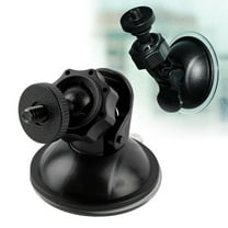 Besufy 1/4inch Car Windshield Suction Cup Mount Holder Bracket for Driving DVR Camera Black