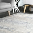 thumbnail image 5 of nuLOOM Twilight Tribal Distressed Area Rug, 2' 2" x 8', Runner, Twilight Silver, 5 of 5