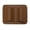 Brown, variant on Cowhide Dual Pen Clip, Dienrx Leather Dual Pen Holder, 2-Slot Pen Case for Office & Desk Organization