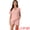 Pink, variant on DARING DIVA Women's Lounge Sets Ribbed Knit Short Sleeves Pajamas with Shorts XS Black