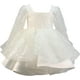 thumbnail image 3 of Vestidos cortos de desfile de lentejuelas para niñas, vestido de fiesta para niña con hombros descubiertos, color plateado y blanco, 3 of 5