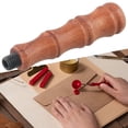 thumbnail image 2 of Retro Wax Seal Stamp Rosewood Handle Detachable Letter Envelope Craft Tool, 2 of 8