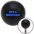 thumbnail image 1 of American Shifter  Blue 2014 Mustang Black Shift Knob with M16 x 1.5 Insert Shifter Auto Manual Custom, 1 of 1