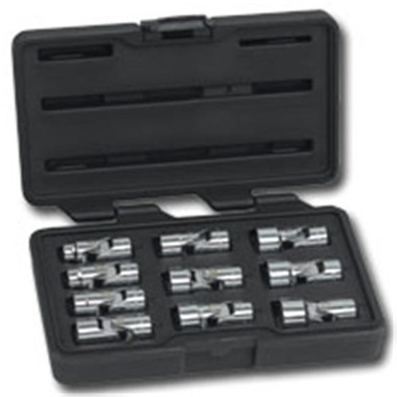 KD Hand Tools 80565 12 Piece 0.375 Inch Flex 6 Point Metric Socket Set