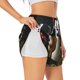 thumbnail image 1 of Balery Two Bottles Of Red And White Wine Pantalones cortos deportivos para mujer con forro y dos bolsillos, elásticos, para entrenamiento, gimnasio, yoga-Large, 1 of 7