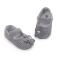 thumbnail image 6 of Yoyauz Baby Girl Mary Jane Shoes Anti Slip Rubber Sole Ballet Slippers Princess Dress Wedding Shoes Newborn Kids Shoes Toddler Shoes（0-12 Month）, 6 of 11
