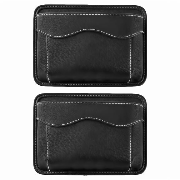 2PCS Vehicle Phone Storage Organizer Adhesive Liner Box Compatible with Cars