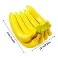 Halloween 2024 Bananas Bunch Lifelike Banana Cluster Decoration Fruits