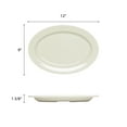 thumbnail image 4 of Excellante San Marino Melamine Dinnerware Collection 12 X 9 Inch Oval Platter, Comes In Dozen, 4 of 4
