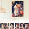 thumbnail image 3 of DIY Digital Oil Painting Cute Little Cat Hand Coloring for Home Decoration, 3 of 8
