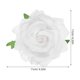 thumbnail image 2 of IDEANATEGRATE 4Pcs Artificial White Rose Hairpin Cloth Flower Brooch Elegant Hair Decoration, 2 of 8