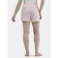 thumbnail image 3 of No Boundaries Cotton Boxer Shorts with Rollover Waist, 3'' Inseam, Women's, 3 of 5