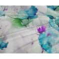 thumbnail image 4 of oneOone Polyester Lycra Fabric Flower Watercolor Printed Fabric 1 Yard 56 Inches Wide, 4 of 4