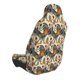 thumbnail image 2 of Fotbe Multi-Colored Roosters Funda para Asiento de Auto con Estampado – Impermeable y Antisudor – Ajuste Universal, Lavable a Máquina, Antideslizante (1 Pieza), 2 of 5