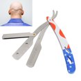 thumbnail image 4 of Fugacal Maquinilla de afeitar de borde recto, afeitadora manual para hombres Radian natural para barba para uso doméstico para peluquería para cejas para cabello Fugacal No se aplica, 4 of 6