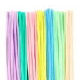 thumbnail image 2 of 200 Pcs Macaron Pastel Chenille Stems Mixed Color Pipe Cleaners for DIY Art Crafts, Creative School Projects & Handmade Decorations, Soft & Flexible Fuzzy Sticks for All Ages（6mm x 12 Inch）, 2 of 8