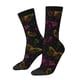 thumbnail image 1 of Balery Butterfly Calcetas Largas con Estampado para Hombre y Mujer – Suaves y Transpirables, Talla Única (US 5-11), 1 of 6