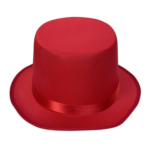 Aellinatey Western Fedora for Men Women Unisex Wear Vintage Top Hat Magician Costume