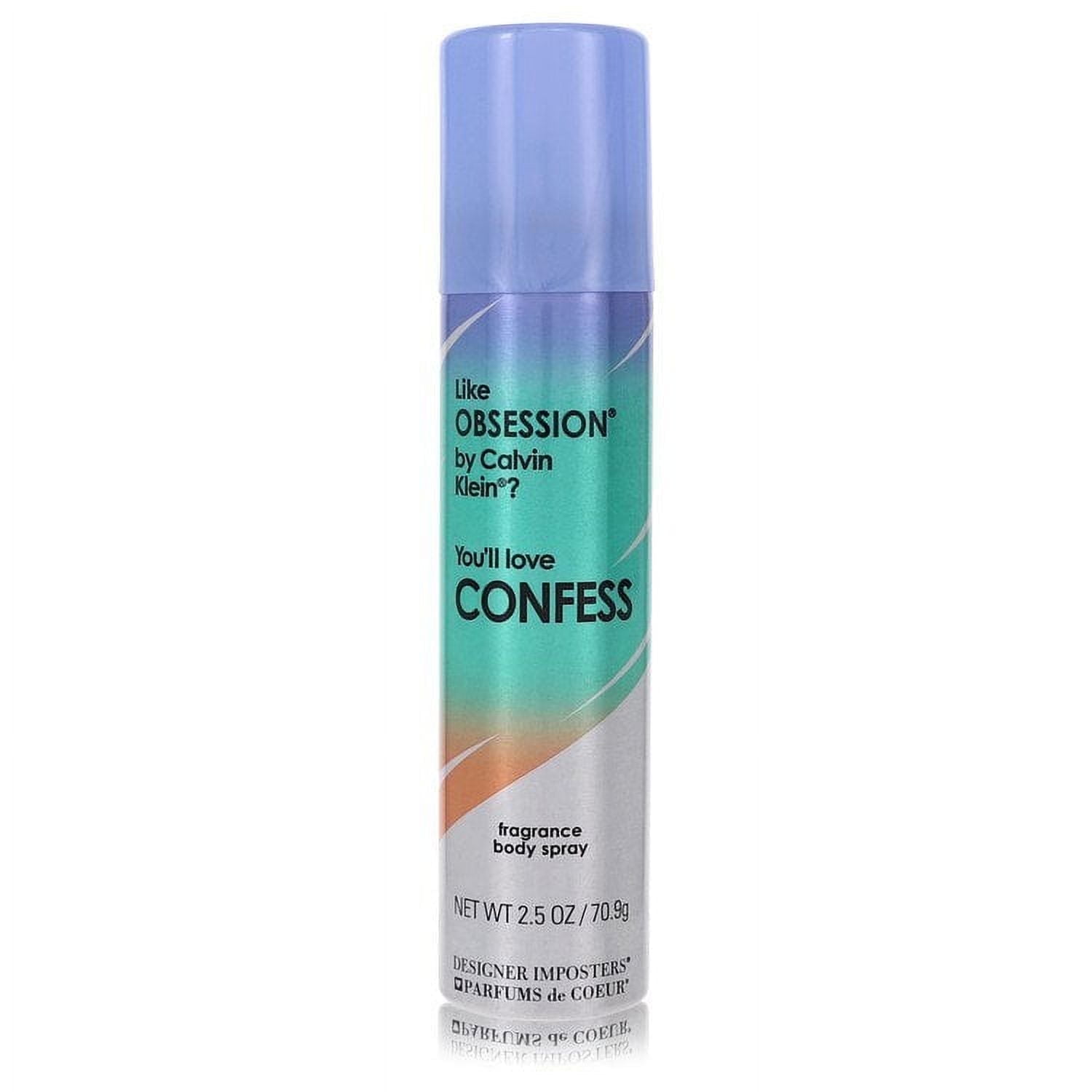 Designer Imposters Confess Deodorant Body Spray By Parfums De Coeur - 2.5 oz Designer Imposters Confess Deodorant Body Spray By Parfums De Coeur - 2.5 oz