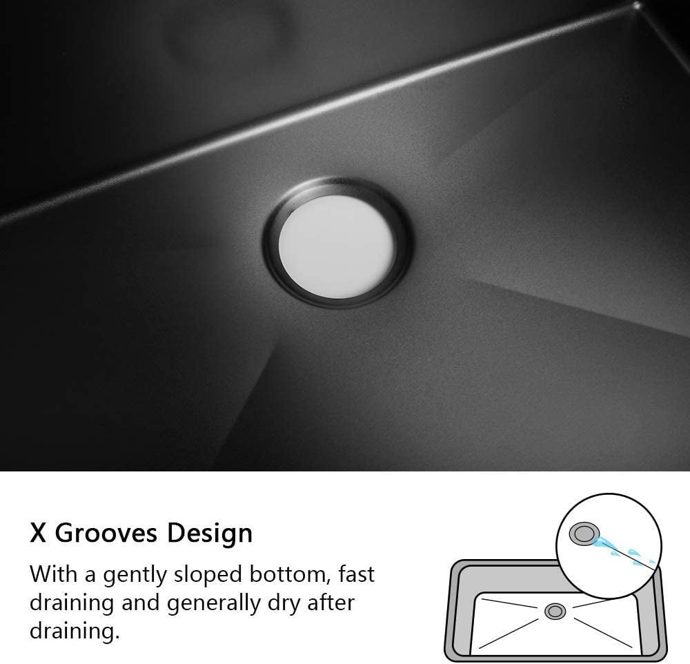 Amazon.com: QZQHNYJ Kitchen Sinks, Drop-in Quartz Composite