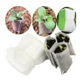 thumbnail image 3 of JeashCHAT Nursery Growing Bags 400 Pcs Fabric Seedling Pots Non-Woven Pouch for Gardening Seed Plant Bag, Potato, Flower, Tomato Plant Starts (3.9" x 3.9 "), Indoor Outdoor Use, 3 of 9