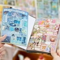 thumbnail image 6 of Japanese Sticker Book, Romantic Memory Series - 45 Sheets with 800+ Manga Style Stickers for Journaling, Scrapbooking, Planners, DIY Decoration, 6 of 6