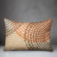 thumbnail image 3 of Creative Products Orange and Tan Dash Circles 14x20 Indoor / Outdoor Pillow, 3 of 3